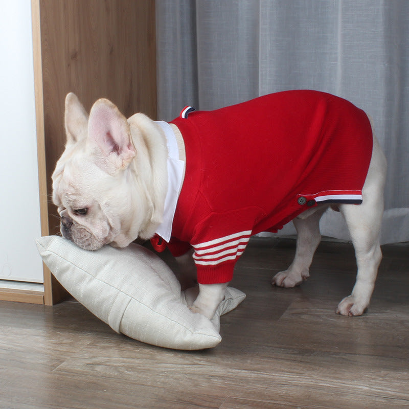 Christmas Autumn Winter Pet Sweater Warm Festive Clothing