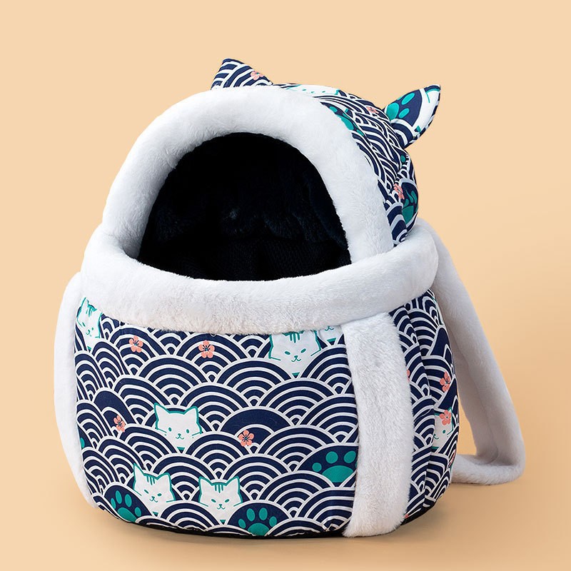 Animal Shaped Pet Backpack Portable Off Shoulder Carrier Bag