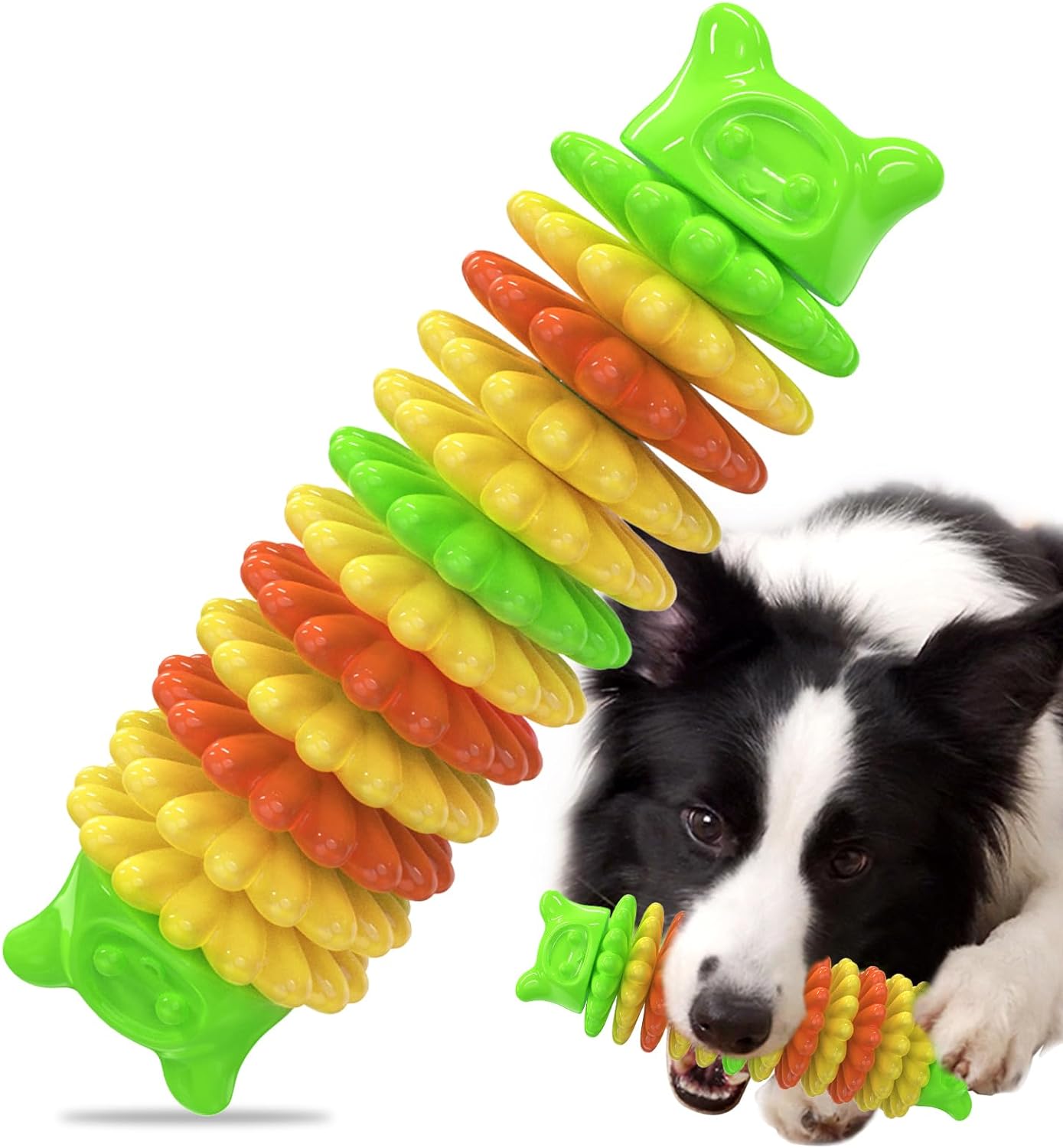 Durable Pet Chew Toy Indestructible Rubber Interactive Outdoor Entertainment