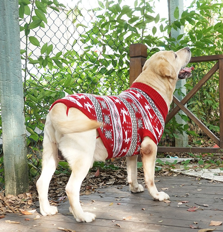 Autumn Winter Warm Cotton Pet Sweater Clothing