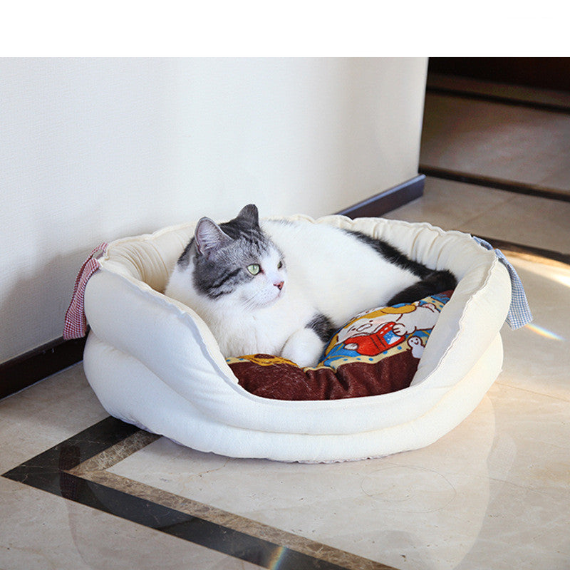 Winter Series Autumn Winter Pet Deep Sleep Nest Bed