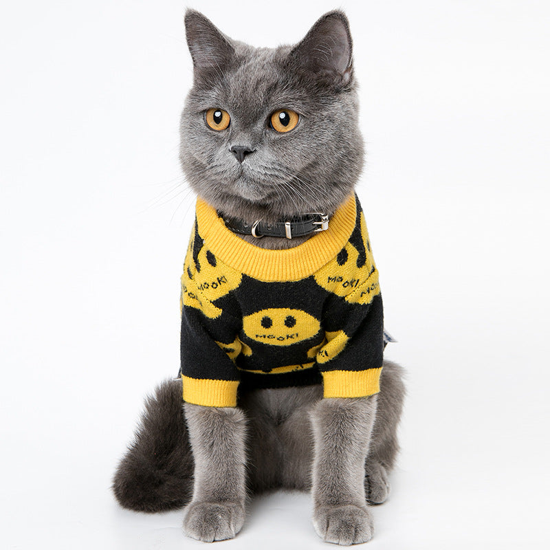 Pet Clothing Comfortable Fashion Outfit Warm Wear