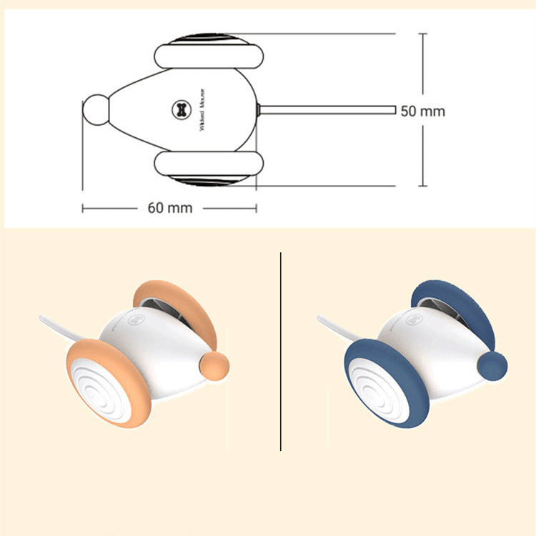 Automatic Intelligent Pet Electric Mouse Interactive Boredom Toy