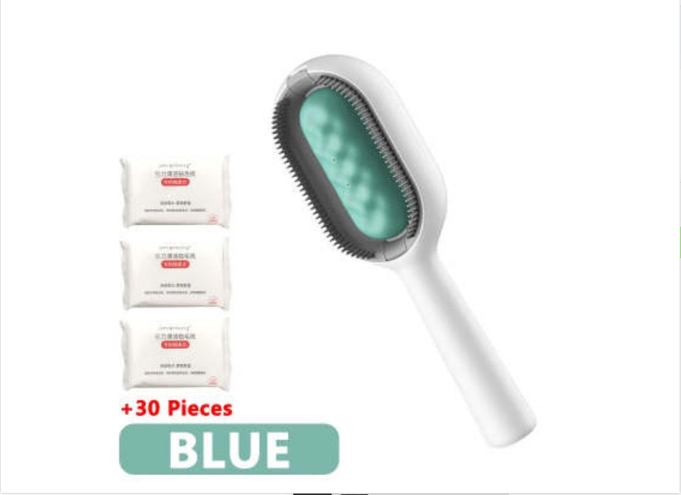 Pet Grooming Dematting Comb Hair Removal Brush With Tank For Pets