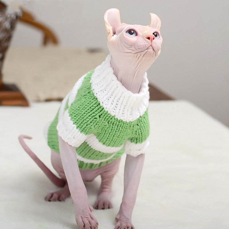 Hairless Pet Sweater Warm Cozy Clothing