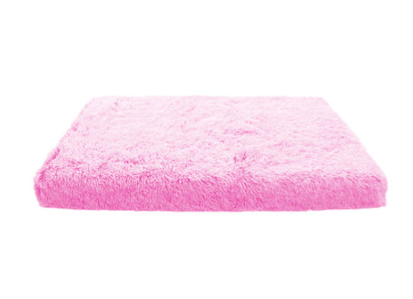 Plush Square Pet Bed With Memory Foam Deep Sleep Comfort