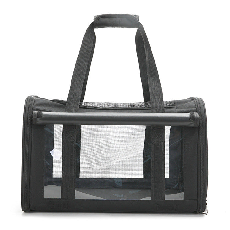 Pet Transparent Breathable Foldable Portable Outdoor Travel Bag