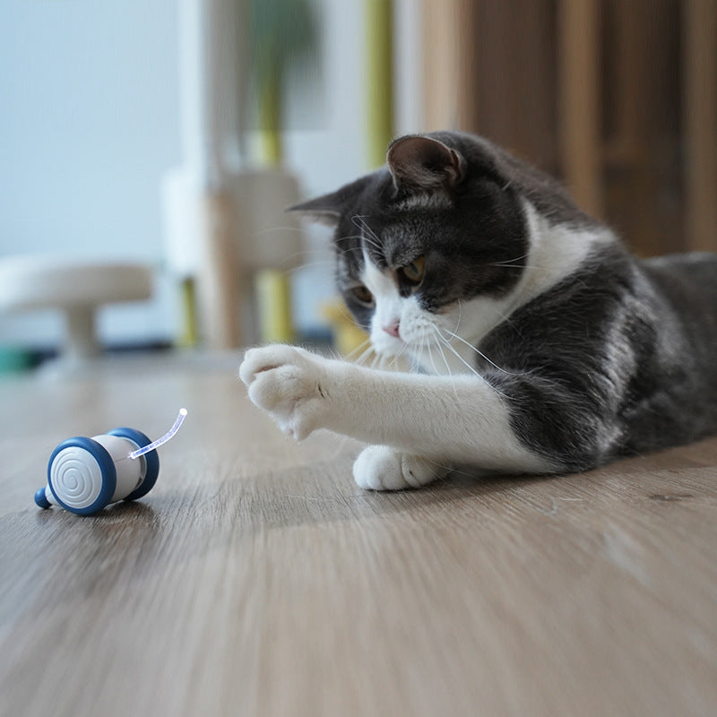 Automatic Intelligent Pet Electric Mouse Interactive Boredom Toy
