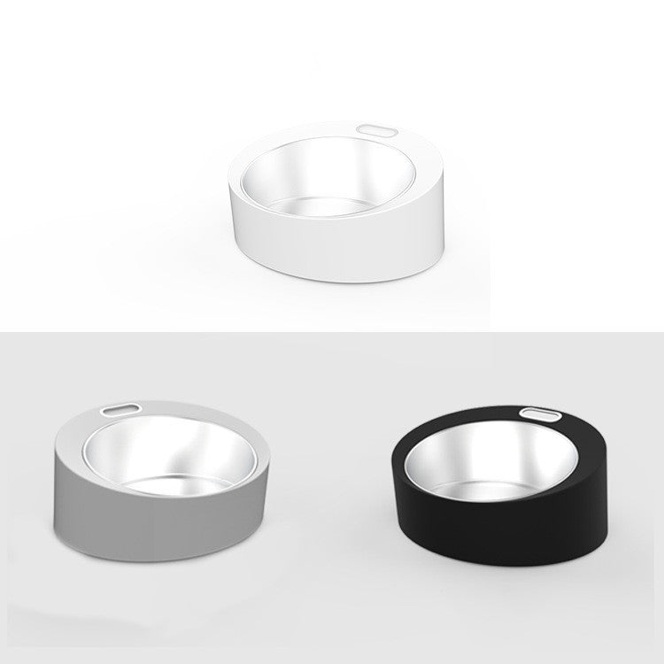 Large Capacity Stainless Steel Pet Feeding Bowl With Scale