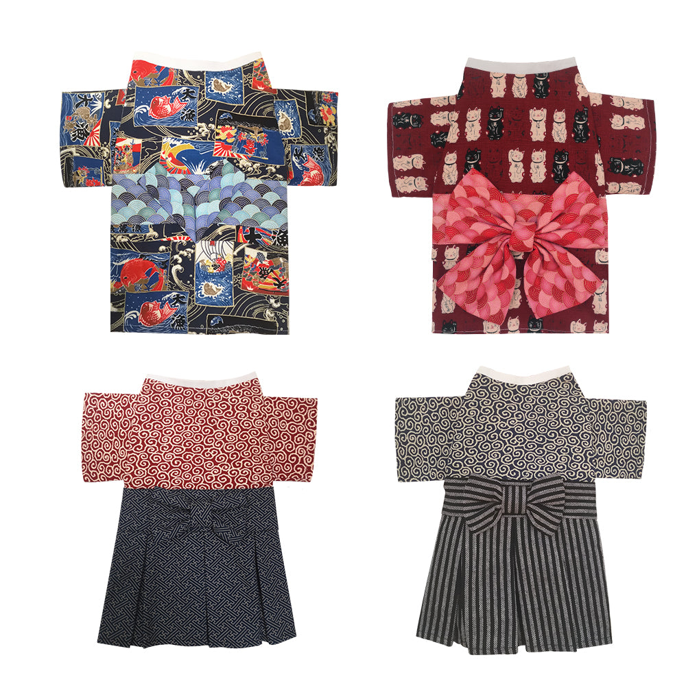 Pet Japanese Kimono Style Fighting Clothing Suit