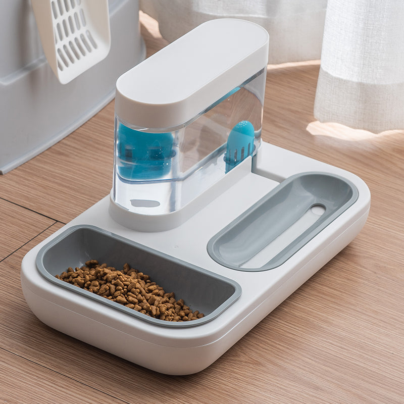 Automatic Animal Feeder Water Dispenser Integrated System