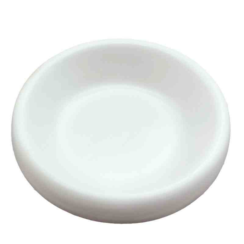 Pet Solid Wood Ceramic Feeding Bowl Suit