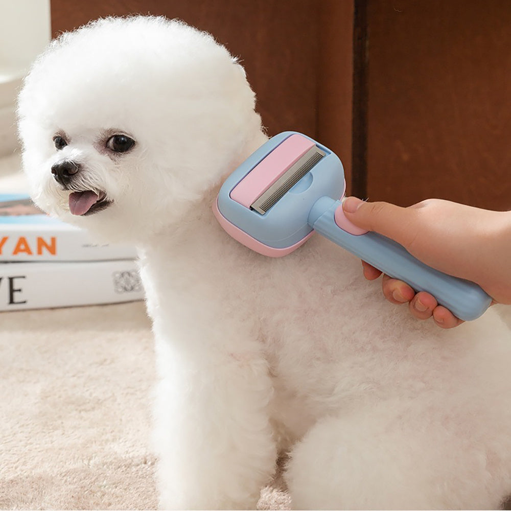 Pet Deshedding Grooming Brush Hair Removal Tool For Pets
