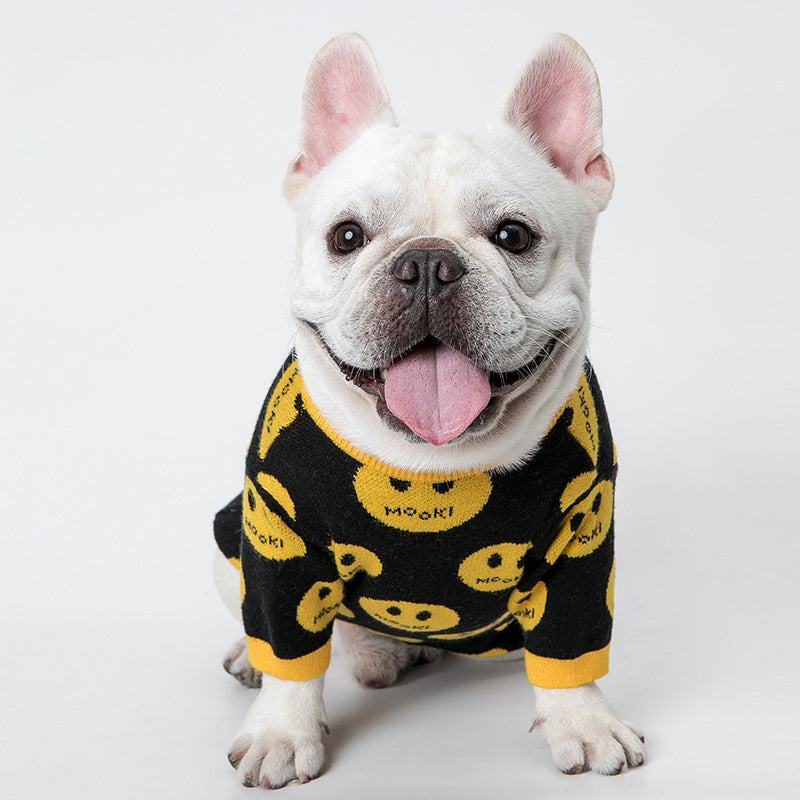 Pet Clothing Comfortable Fashion Outfit Warm Wear