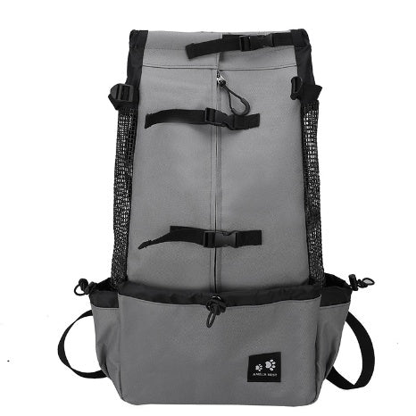 Pet Carrier Backpack Portable Travel Outdoor Double Shoulder Bag