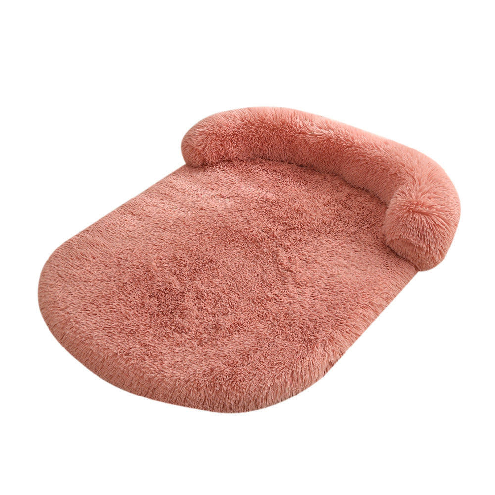 Plush Pet House Bed With Warm Soft Cushion Comfort