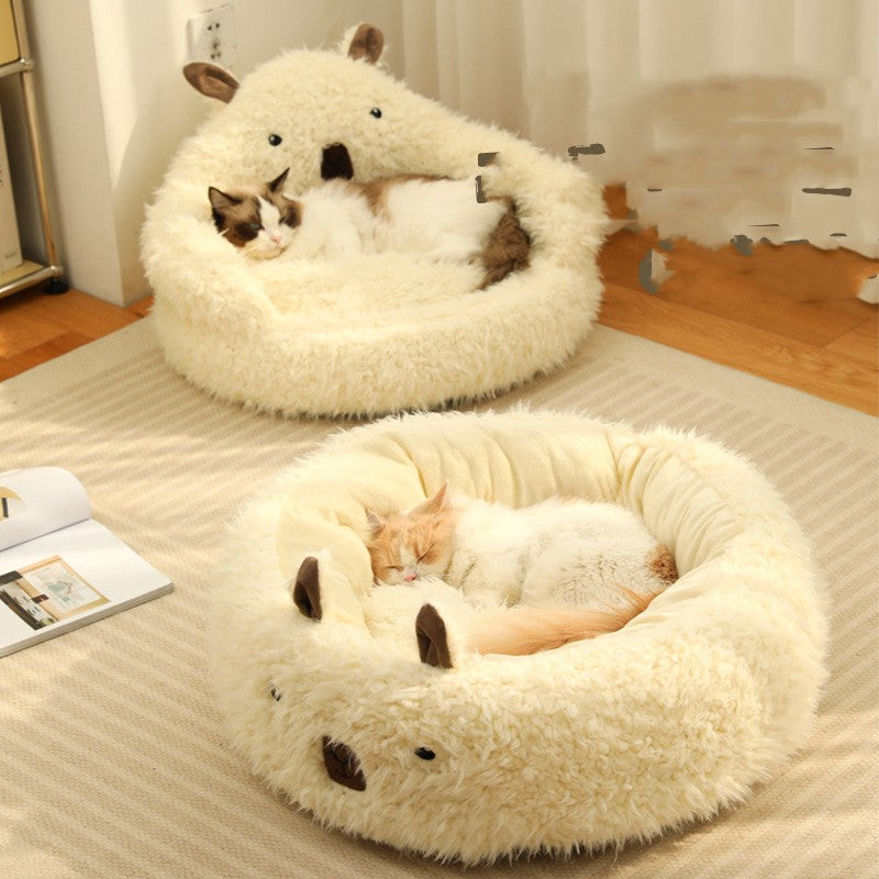 Winter Warm Pet Kennel For Deep Sleep Comfort