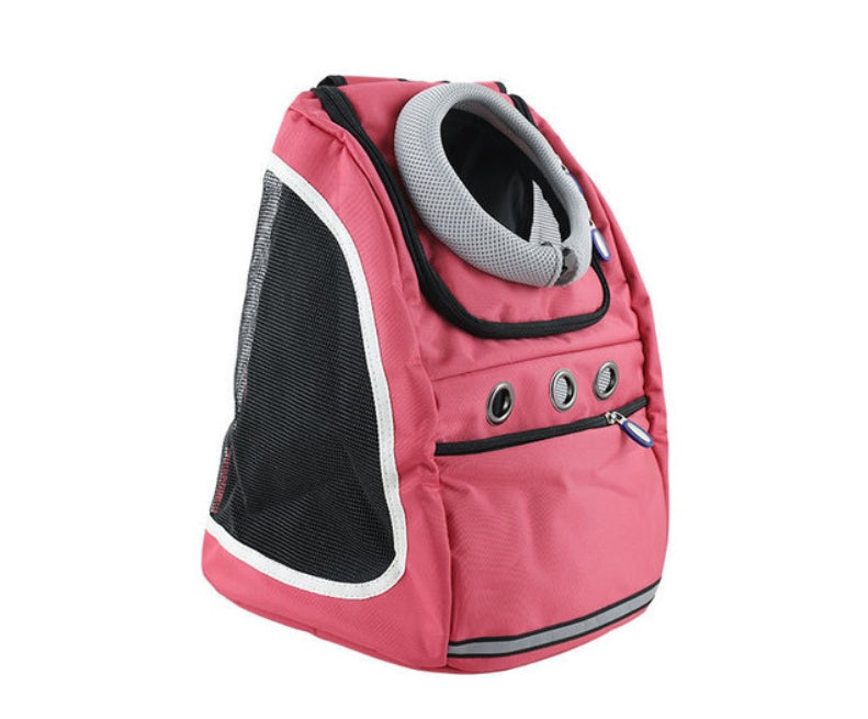 Portable Pet Backpack Travel Outdoor Carrier Bag
