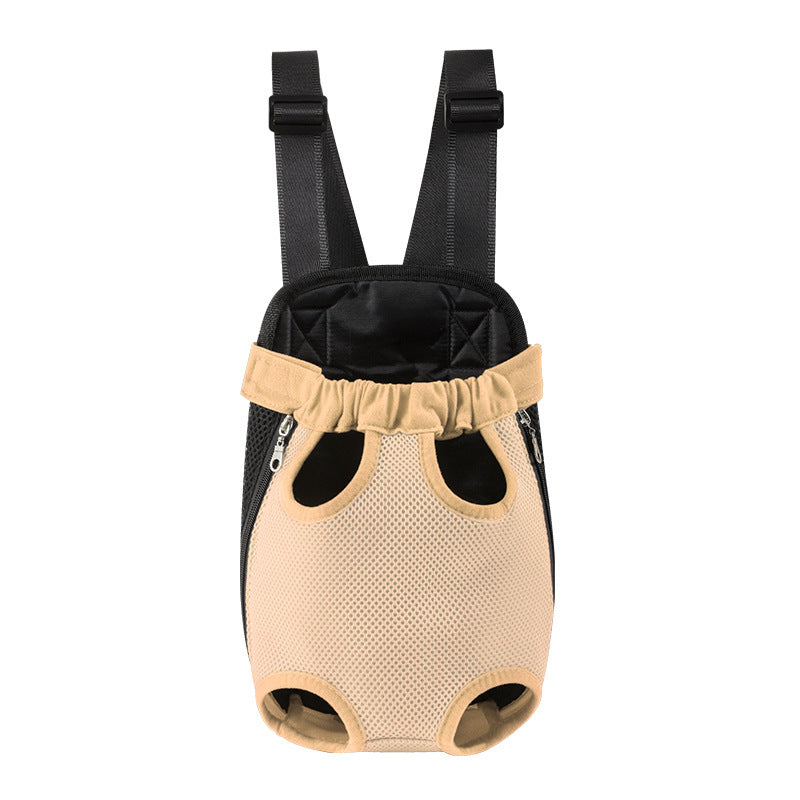 Pet Breathable Adjustable Front Carrier Backpack Portable Travel Bag