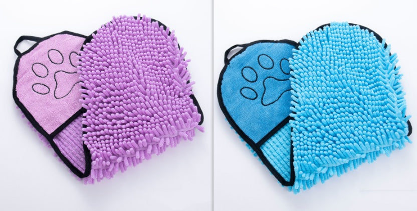 Super Absorbent Pet Bathrobe Microfiber Quick Drying Bath Towel