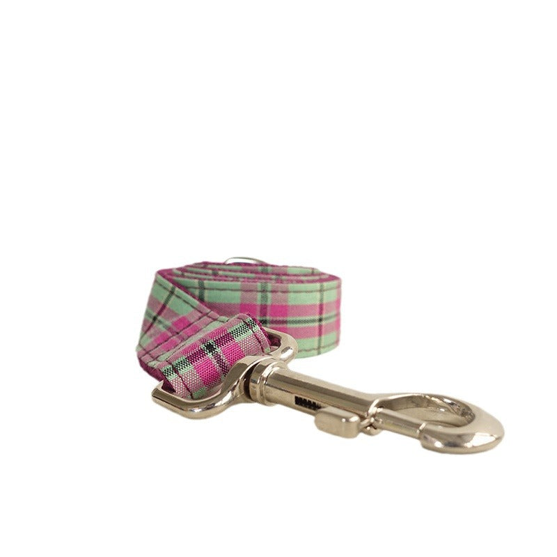 Pet Tear Resistant Collar And Leash Traction Belt Set