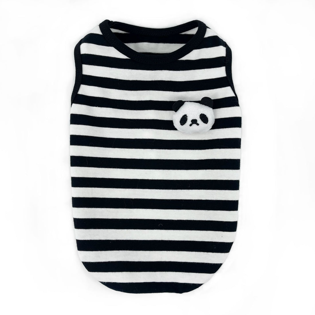 Pet Striped Vest Style Clothing Suit