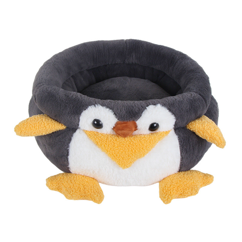 Household Warm Winter Pet Deep Sleep Nest Bed