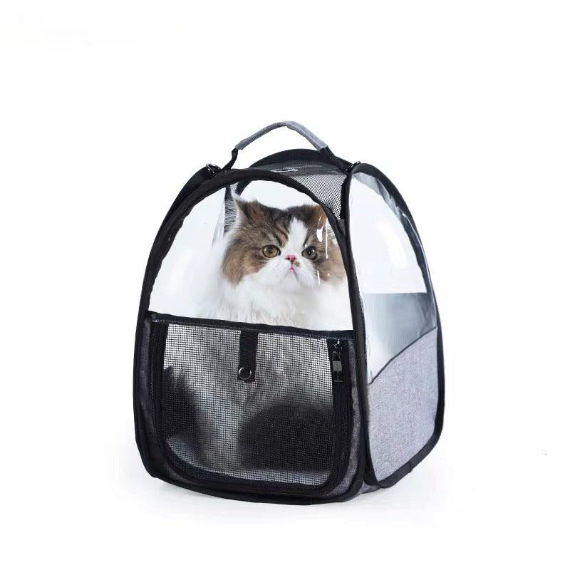 Pet Transparent Foldable Portable Handheld Travel Bag