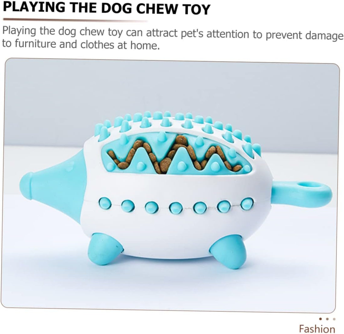 Wear Resistant Pet Treat Dispensing Puzzle Squeaky Chew Toy