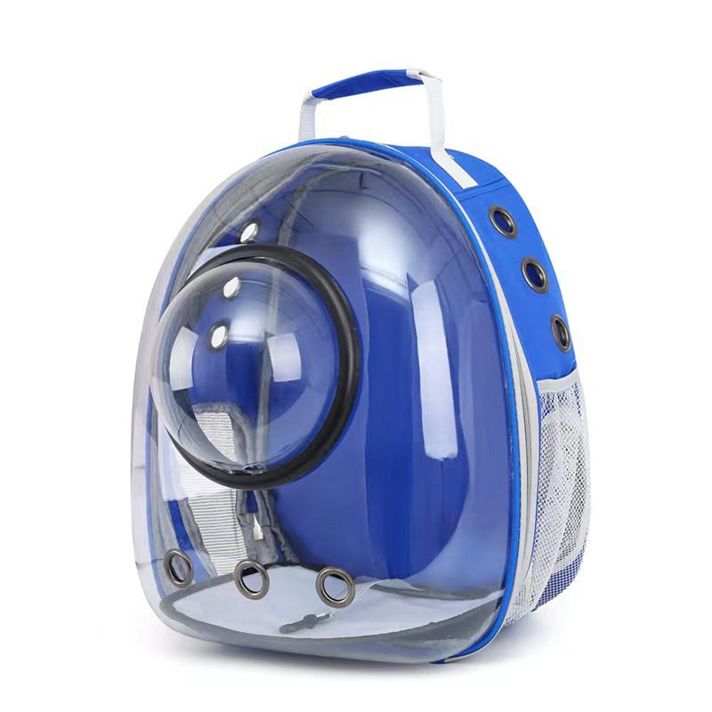 Transparent Skylight Pet Backpack Breathable Large Capacity Travel Carrier Bag