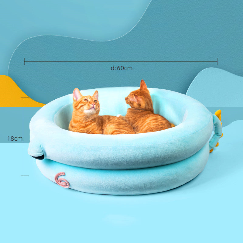 Winter Warm Sleeping Kennel Bed For Animal Comfort