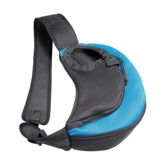 Pet Mesh Travel Carrier Handbag Sling Shoulder Bag Outdoor Tote