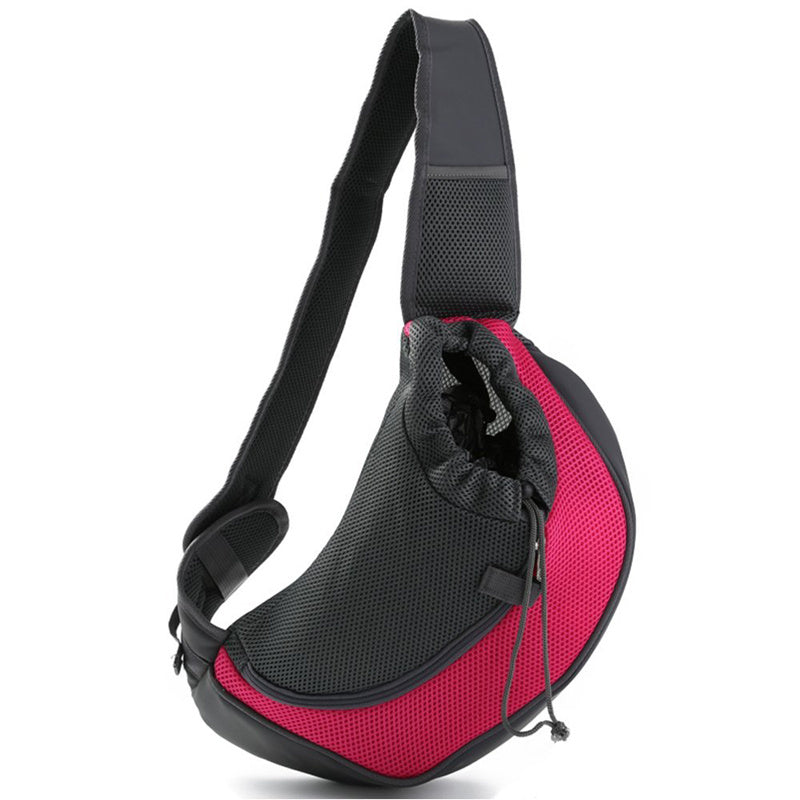 Pet Mesh Travel Carrier Handbag Sling Shoulder Bag Outdoor Tote