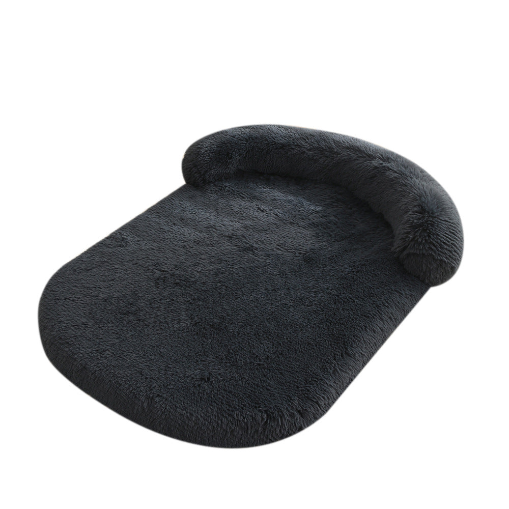 Plush Pet House Bed With Warm Soft Cushion Comfort