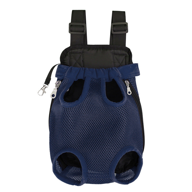 Breathable Portable Pet Backpack Mesh Travel Carrier Bag