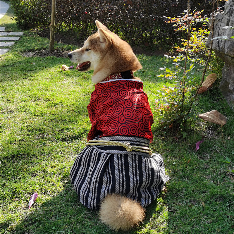 Pet Samurai Zephyr Style Clothing Suit