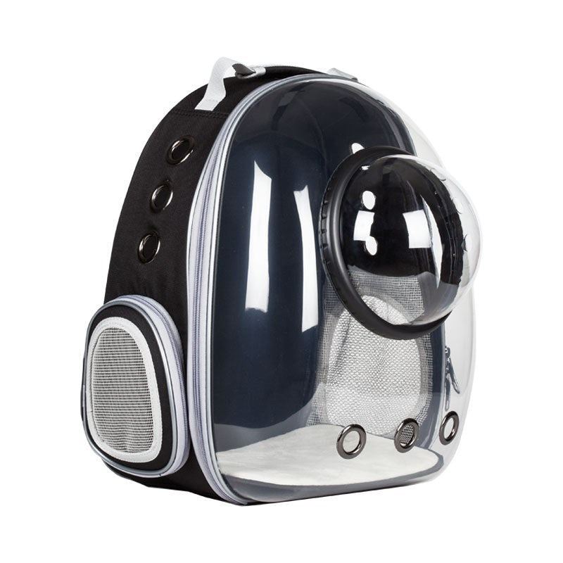 Transparent Skylight Pet Backpack Breathable Large Capacity Travel Carrier Bag