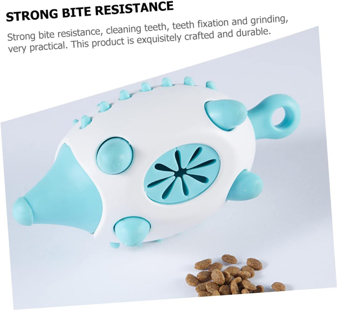 Wear Resistant Pet Treat Dispensing Puzzle Squeaky Chew Toy