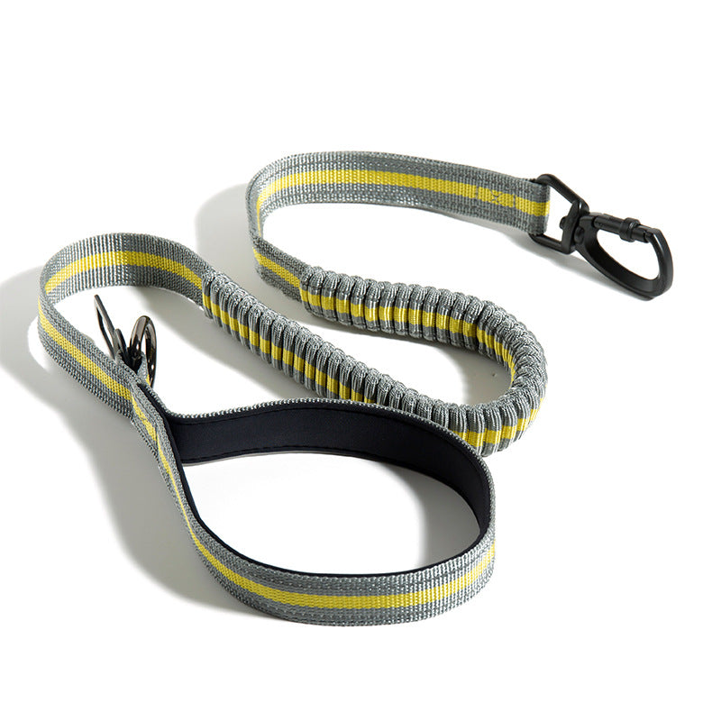 Fluorescent Pet Elastic Retractable Leash Explosion Proof Tool