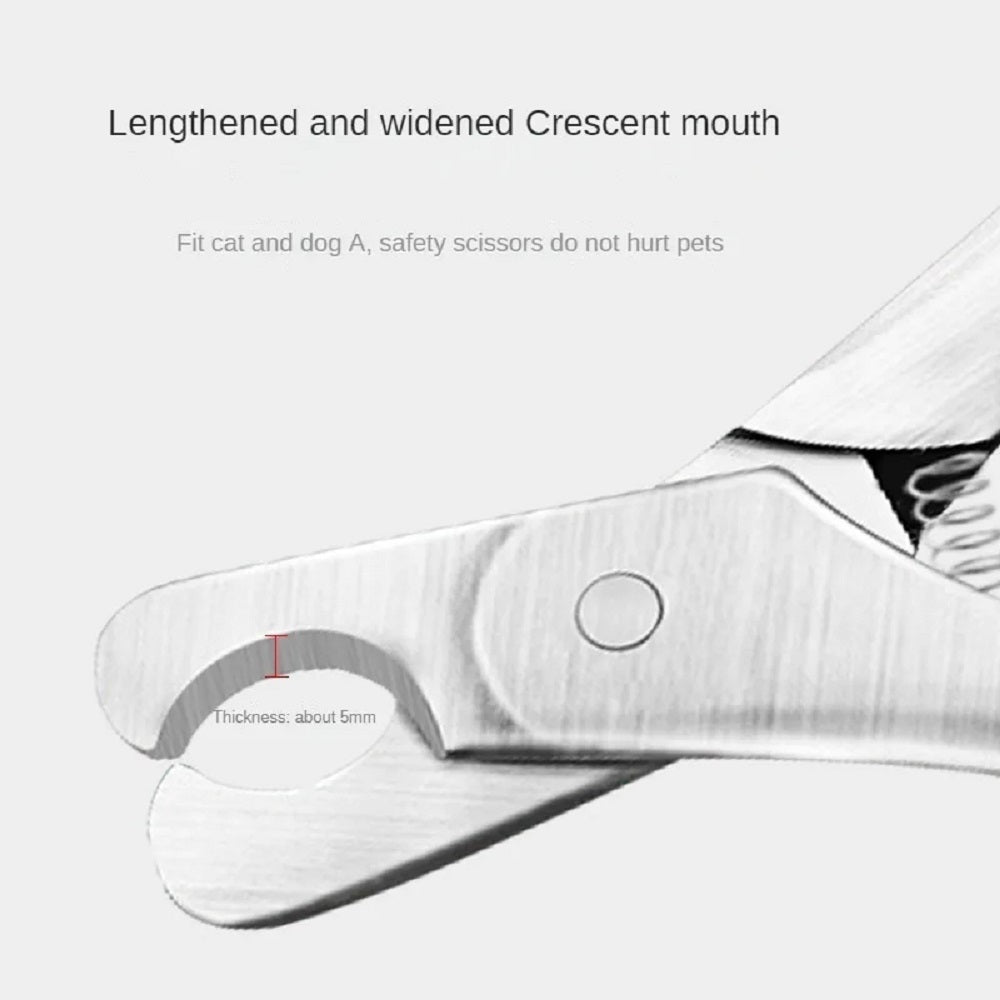 Professional Pet Nail Clipper Sharp Safety Grooming Toe Trimmer Tool