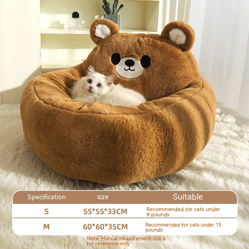 Winter Warm Pet Bed Mat For Deep Sleep Comfort