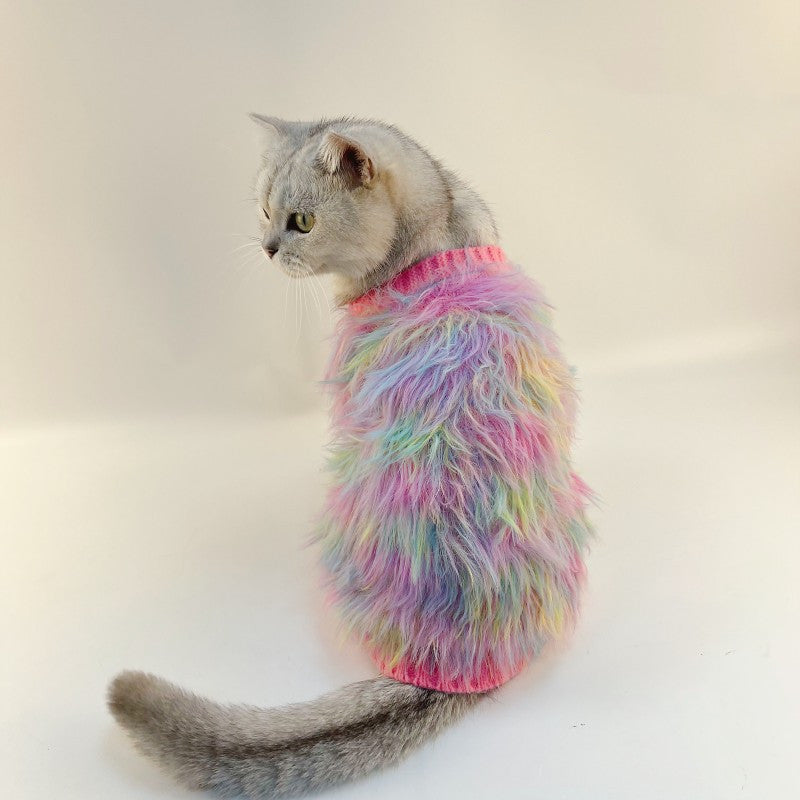 Japanese Korean Style Pet Cardigan Sweater Luxury Clothing