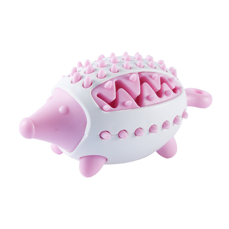 Wear Resistant Pet Treat Dispensing Puzzle Squeaky Chew Toy