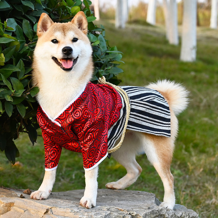 Pet Samurai Zephyr Style Clothing Suit