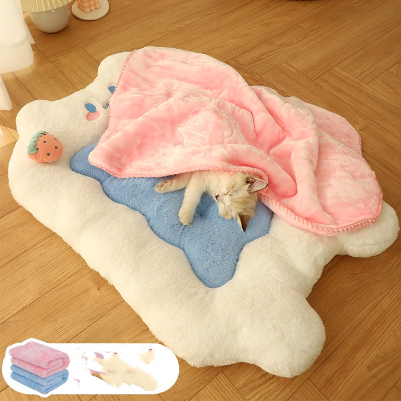 Winter Warm Four Seasons Universal Pet Sleeping Bed Pad