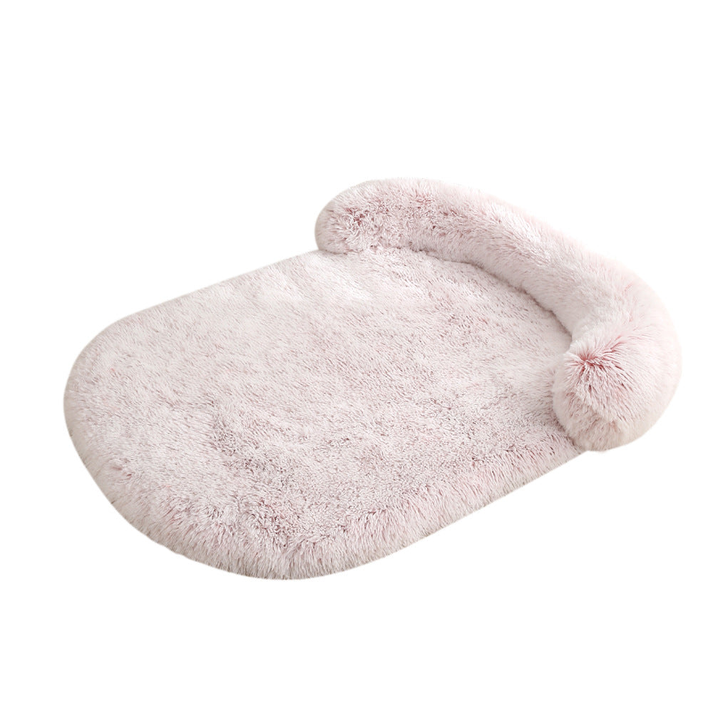 Plush Pet House Bed With Warm Soft Cushion Comfort