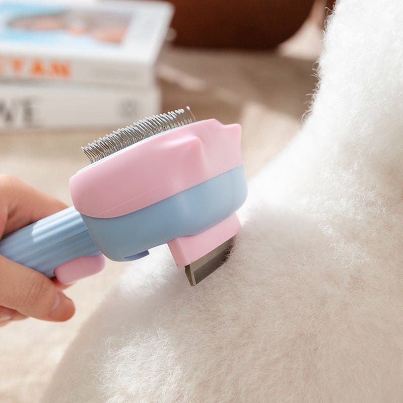 Pet Deshedding Grooming Brush Hair Removal Tool For Pets