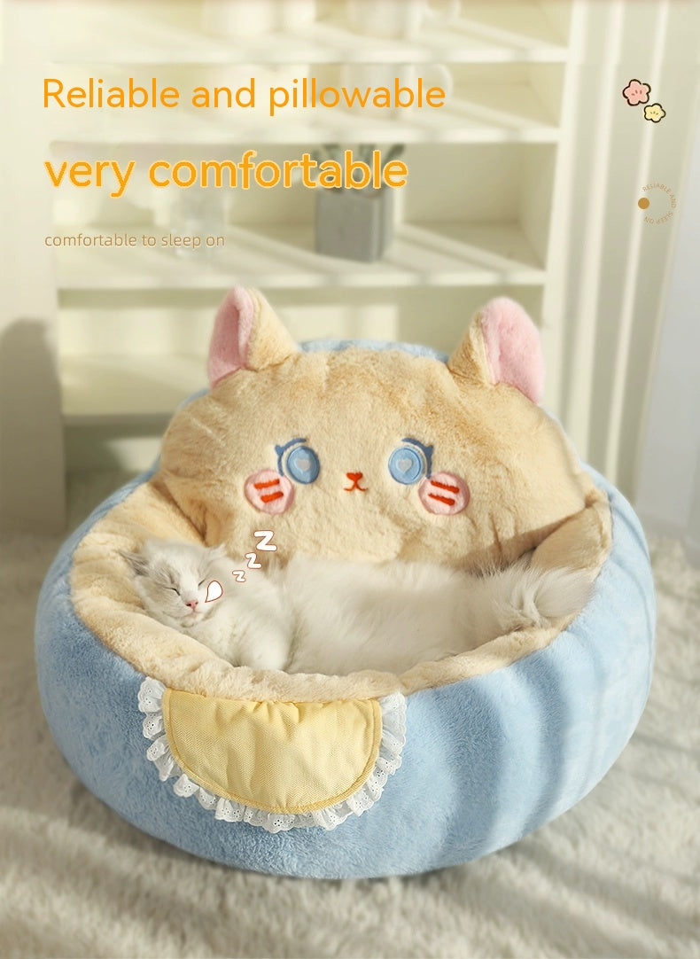 Winter Warm Pet Bed Mat For Deep Sleep Comfort