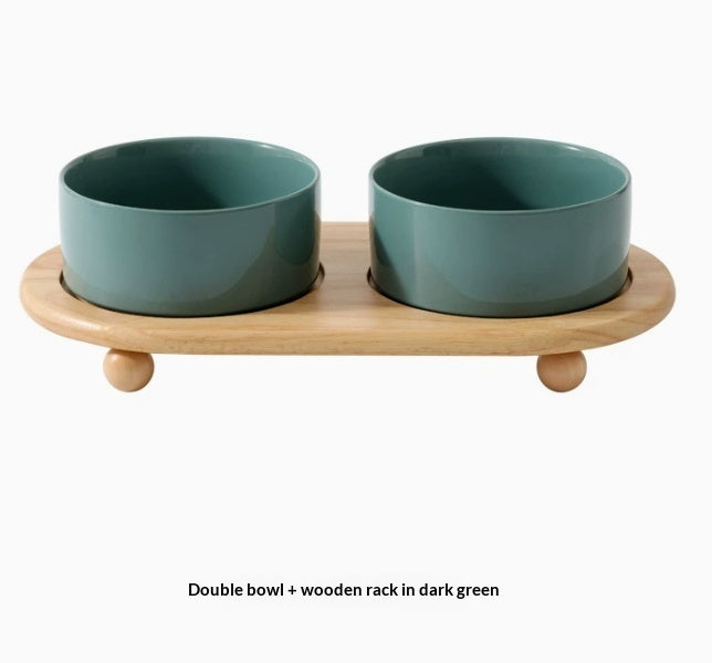 Ceramic Animal Food Bowls Feeding Supplies