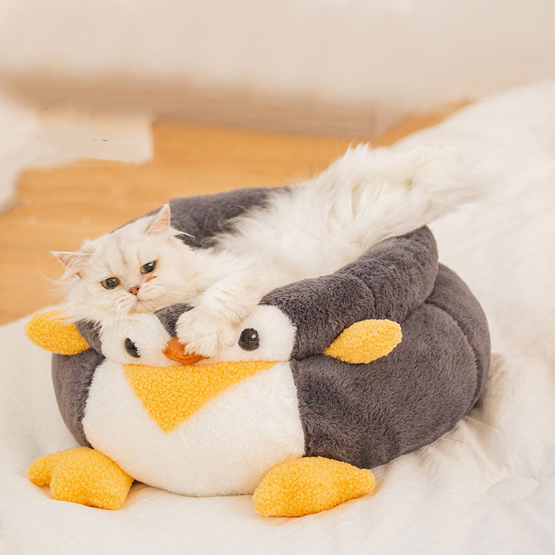 Household Warm Winter Pet Deep Sleep Nest Bed